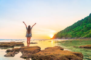 New Year 2022 women travel